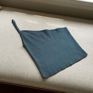 Women’s One Shoulder Sweater Tank